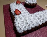 Foto del paso 4 de la receta: Torta Letra "Cumple Lucia" 🎂🎈🎁🎉