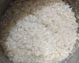 A picture of step 2 of Jeera Rice.
