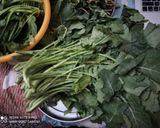 A picture of step 1 of Sarson Da Saag.