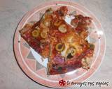 “Κάλπικη” pizza με κουνουπίδι. Και χωρίς ζύμη!!! φωτογραφία βήματος 21