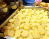 Hình bước làm 5 của món Món Pháp - Tartiflette (Khoai Tây Lardon & Phô Mai Reblochon Đút Lò)