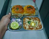 A picture of step 7 of Cheese Pav Bhaji.