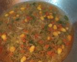 A picture of step 5 of Vegetable Soup.