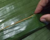 Gambar langkah 7 resipi Kuih Lepat Liat.