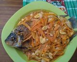 Foto langkah ke 6 dari resep Gurami Asam Manis.