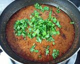 A picture of step 6 of Rajma Chawal.