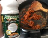 A picture of step 2 of Panang Chicken Curry.
