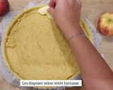 Une image de l'étape 6 de Tarte aux pommes à la crème d'amandes.