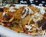 A picture of step 4 of Biscuit Chaat.