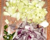 A picture of step 2 of Chicken Egg Roll.