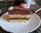 Foto del paso 13 de la receta: Torta de mousse de chocolate y mousse de dulce de leche