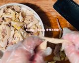 滴雞精、涼拌雞絲「一雞二用，營養湯品與開胃涼菜」的食譜步驟6照片
