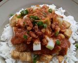 Foto langkah ke 3 dari resep Nasi Siram Bumbu Kacang.