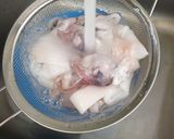 Foto langkah ke 2 dari resep Cumi Saus Padang.