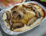 Foto langkah ke 8 dari resep Bake Potato smoke beef n cheese.