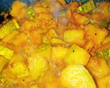 कद्दू की खट्टी मिठी गुड़ की सब्जी (kaddu ki khatti meethi gur ki sabzi recipe in Hindi) रेसिपी चरण 7 फोटो
