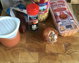 Foto del paso 1 de la receta: Garbanzos con callos (el arte de juntar dos botes)