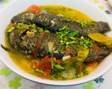 Hình bước làm 5 của món Cá rô canh dưa chua