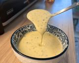 Tejszínes zöldborsmártás recept fázis 5 fotója