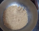 A picture of step 3 of Churma ladoo (non-fried).