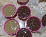 Foto langkah ke 5 dari resep Bolu Kukus Pisang Cokelat.