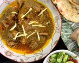 A picture of step 7 of Deghi Mutton Karahi.