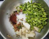 गवारीची भाजी (gavarachi bhaji recipe in marathi) रेसिपी स्टेप 3 फोटो 