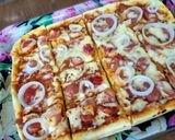 Foto langkah ke 7 dari resep Pizza double-pan mudah dan sederhana.
