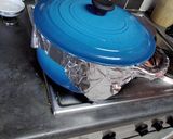 A picture of step 10 of Karroo Lamb Biryani.
