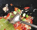 Foto langkah ke 3 dari resep Tumis pepaya muda pedas pooll...