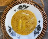 Gambar langkah 6 resipi Bubur Pisang Bersagu.