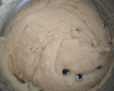 Foto del paso 4 de la receta: Budín banana y duraznos con pasas de uva con licuadora