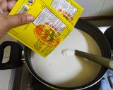 Foto langkah ke 3 dari resep Rainbow Bread Pudding.