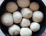 A picture of step 4 of Vegan + Keto Coconut Milk Bread.