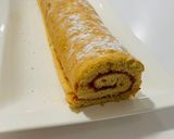 Piskótatekercs recept fázis 4 fotója