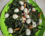 Foto langkah ke 7 dari resep Tumis Kangkung Telur Puyuh.