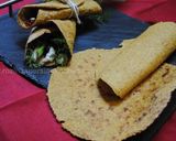A picture of step 14 of Flax seed Naan Bread.