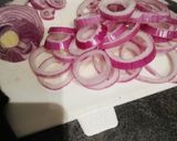 Une image de l'étape 3 de Oignons rings et beignets de courgettes.