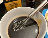 A picture of step 2 of Mongolian Beef.