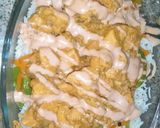 A picture of step 7 of Bar b q rice.