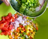 A picture of step 3 of Roasted mix vegetable bhakhri.