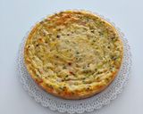 Une image de l'étape 4 de Quiche sans pâte au thon.