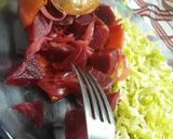 Foto del paso 7 de la receta: Tomate relleno con remolacha y cebolla
