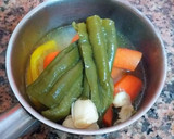 Foto del paso 3 de la receta: Potaje de garbanzos con judías verdes y espinacas