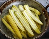 A picture of step 2 of Baby Corn Fritters for Rainy Day Cravings.