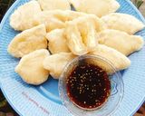Foto langkah ke 6 dari resep Pempek Dos Lembut Isi Telur /Tahu Palembang.