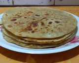 A picture of step 8 of Sattu ka Paratha.