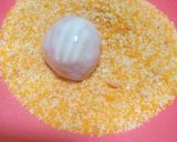 Foto langkah ke 3 dari resep Bola ubi coklat lumer | snack MPASI.