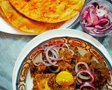 A picture of step 6 of Grail with Masalay wali Pori.