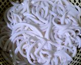 Hình bước làm 1 của món Mứt dừa non